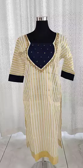 2023 Onam Kerala Designer Kurti SAHE001SKB