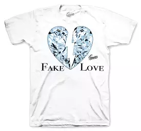 350 Blue Tint Love Shirt White