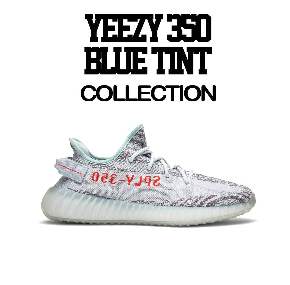 350 Blue Tint Shirt White In Our Hearts