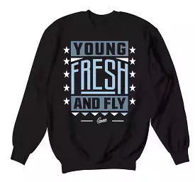 350 Blue Tint Sweater in Young Fresh Black