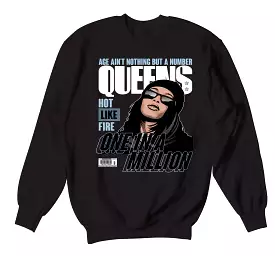 350 Blue Tint Sweater Queens Black - Shop Now