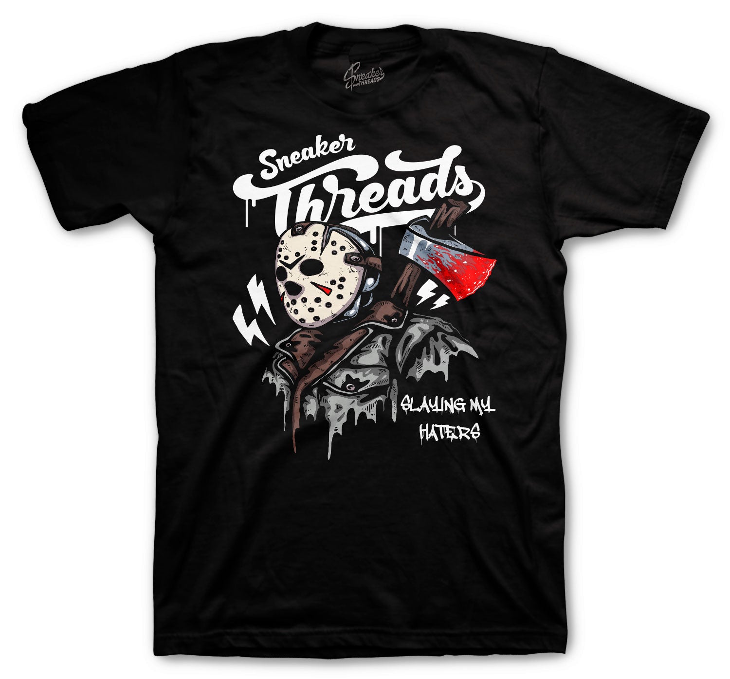 350 Mx Rock Shirt - Slay haters - Black.