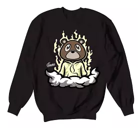 380 Alien Sweater - Fly Bear - Black.