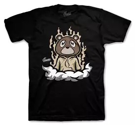 500 Stone Shirt - Flying Bear - Black