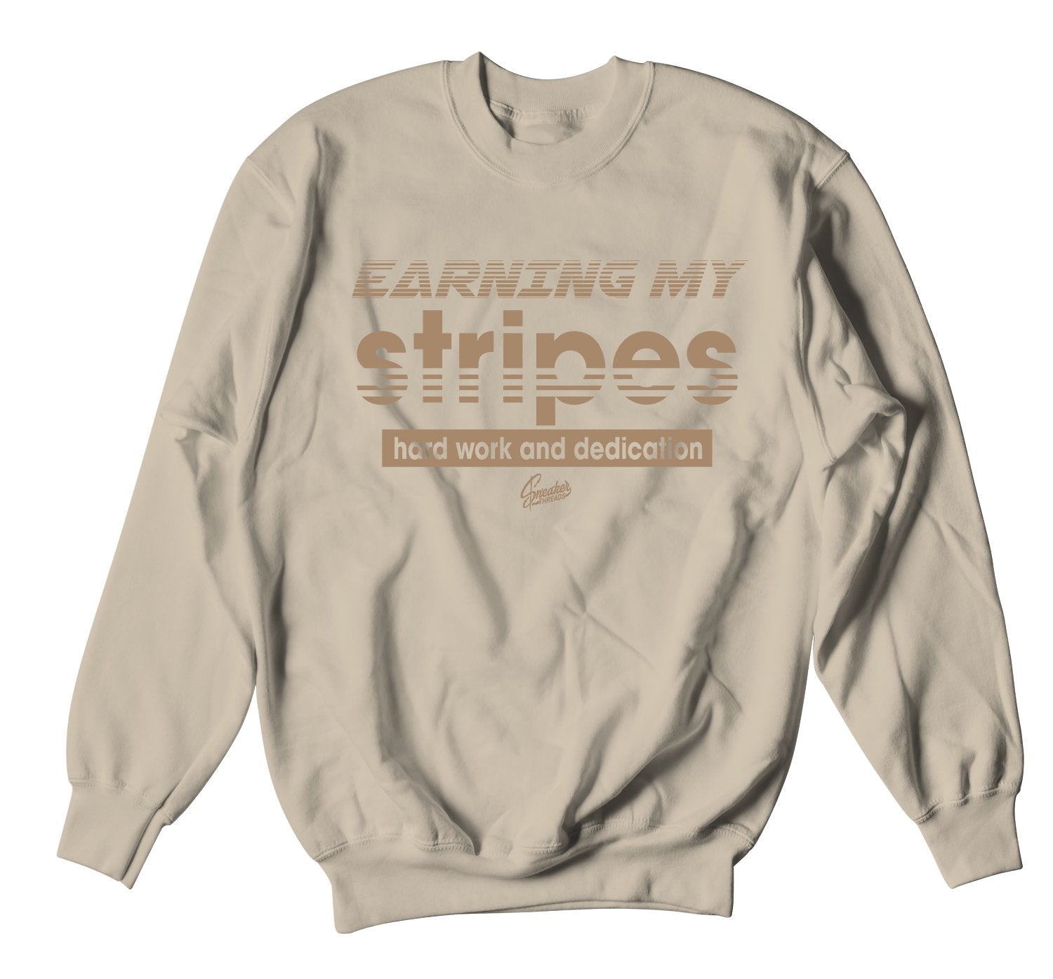 500 Stone Sweater Tan Stripes