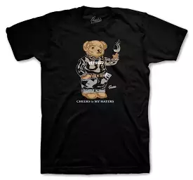 500 Stone T-Shirt - Cheers Bear - Black