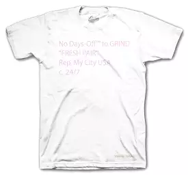 500 White Soft Vision Shirt - No Days Off