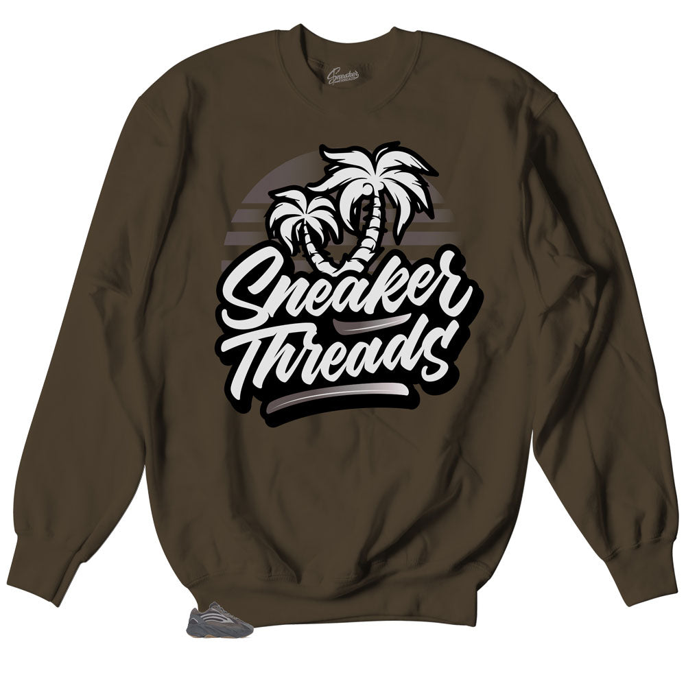 700 Geode Sweater St Palms Brown - Buy Online at the Best Price