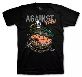 700 Orange Wash Shirt - Against The World - Black