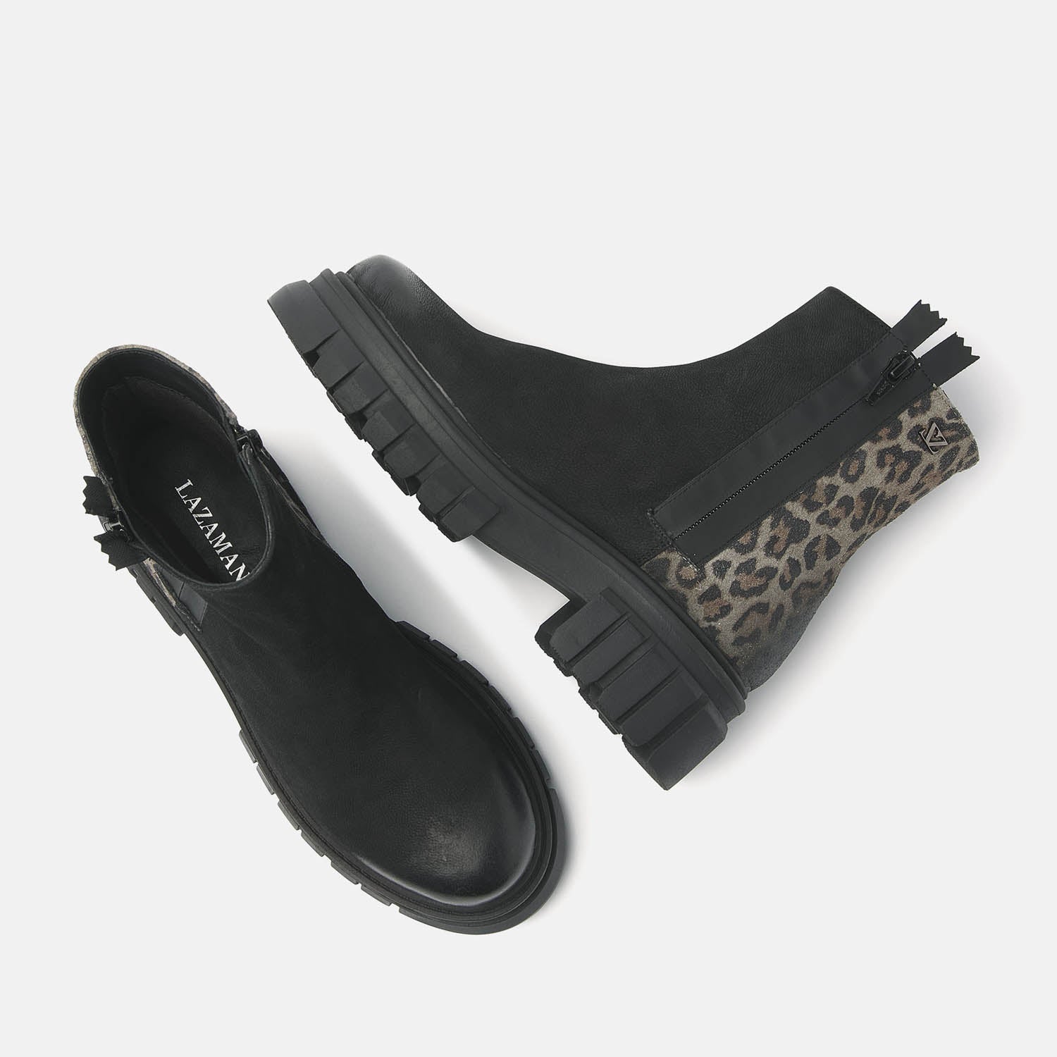 85.612 Leopard-Black Boots for Women