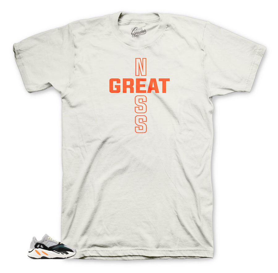 Adidas 700 Wave Runner Shirt - Greatness One - Sail