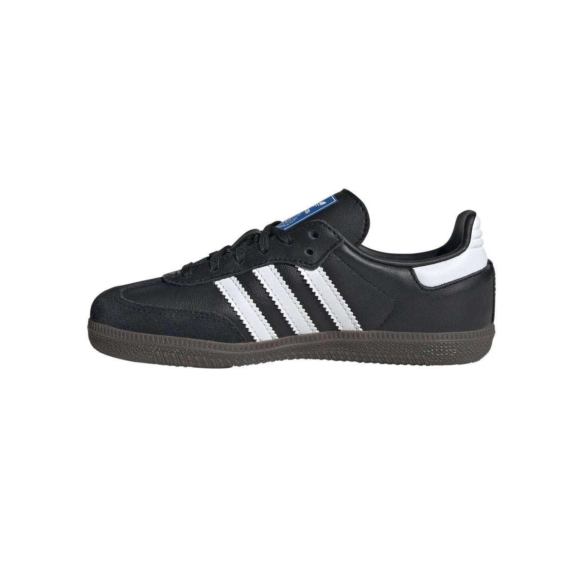 Adidas PS Samba Black/White - Preschool Sizes Available.