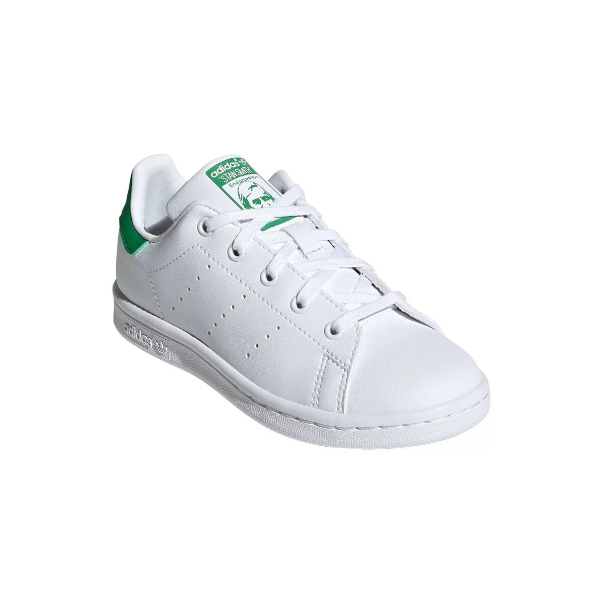 Adidas Stan Smith White/Green - Preschool Sizes Available