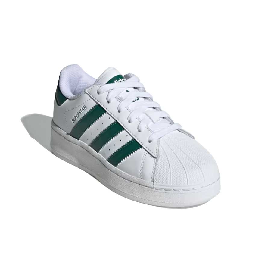 Adidas Superstar XLG White/Green for Grade School