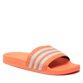 Adidas Womens Orange Sliders