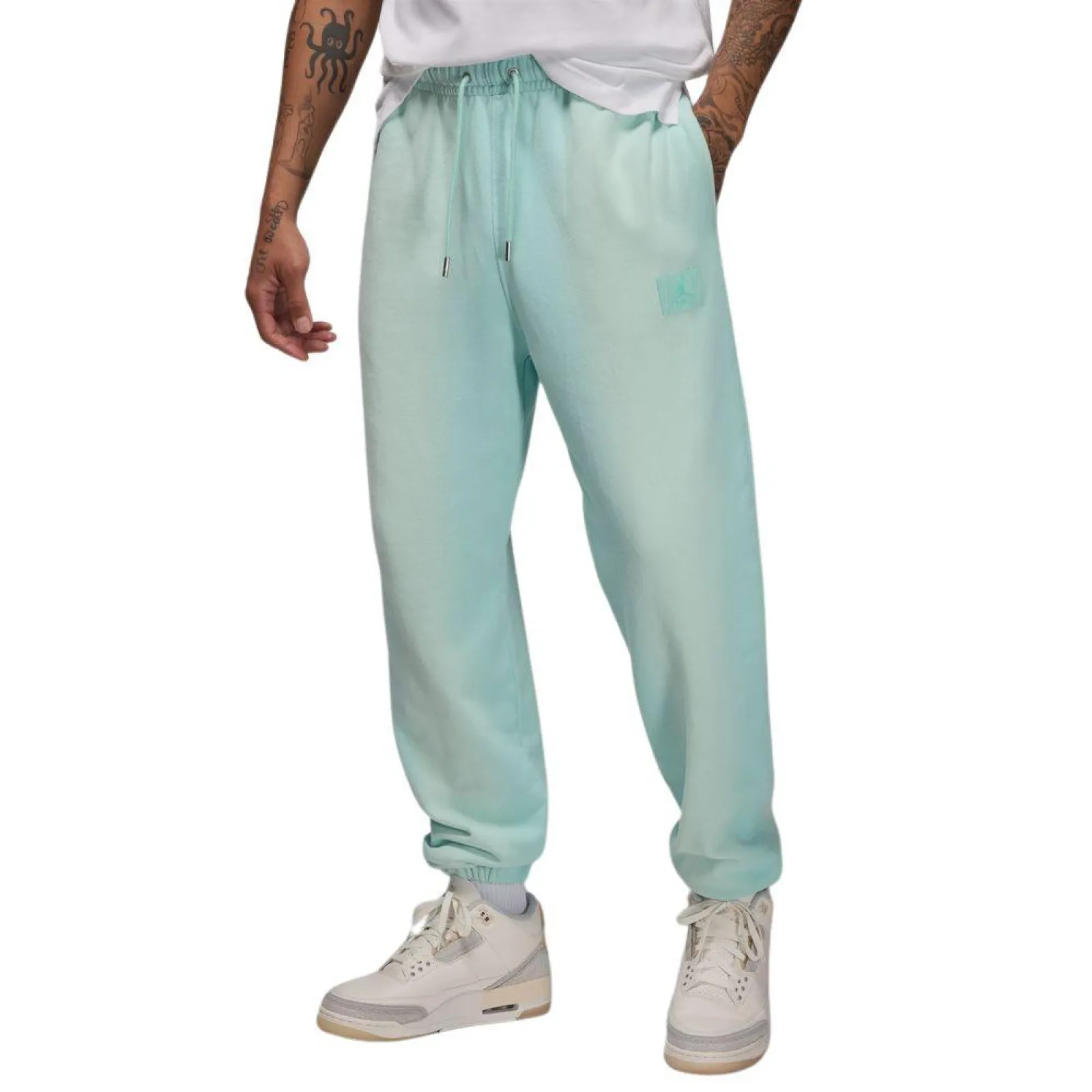 Air Jordan Flight Fleece Pants 'Light Dew' - Air Jordan Flight Fleece Pants in Light Dew