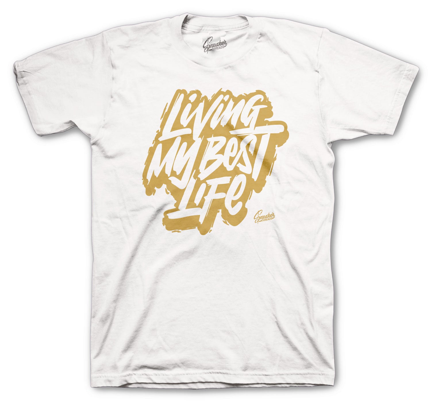 Air Max 90 Metallic Gold Shirt - Living Life - White: Find Air Max 90 Metallic Gold Shirt in White