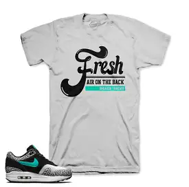 Air Max Atmos Shirt - Fresh Air - Grey: Nike T-shirt with Air Max Atmos design in grey color.