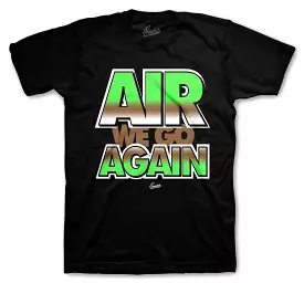 Air Max Green Camo Shirt - Air We Go - Black