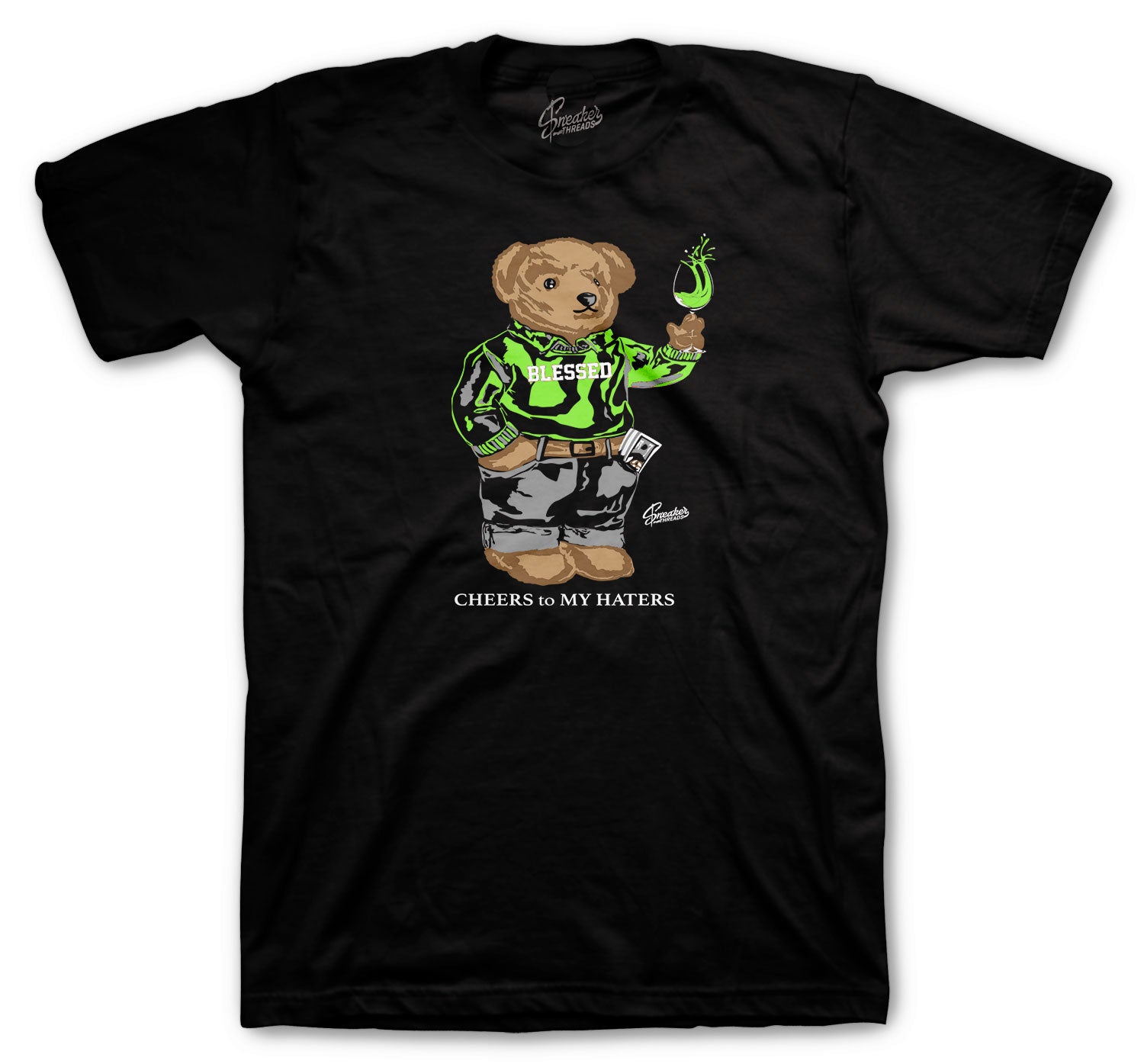 Air Max Green Camo Shirt - Cheers Bear - Black: Shop now