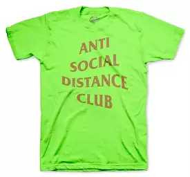 Air Max Green Camo Shirt - Social Distancing - Neon Green