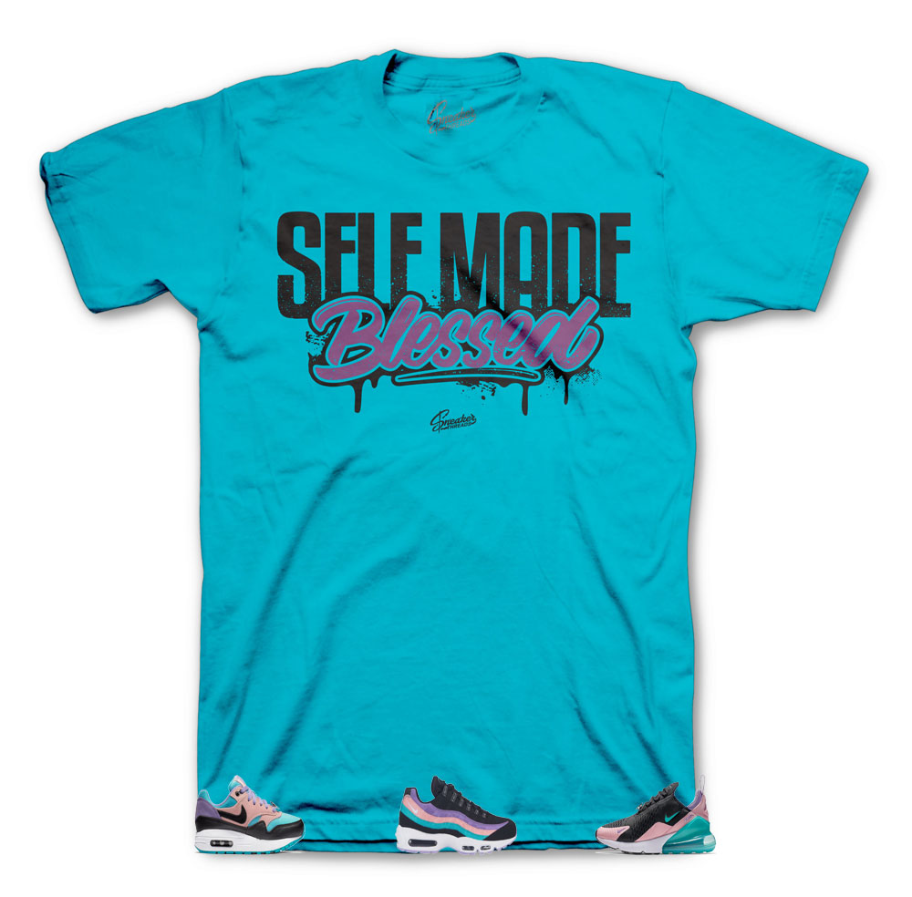 Air Max Shirt - Teal - Self Made