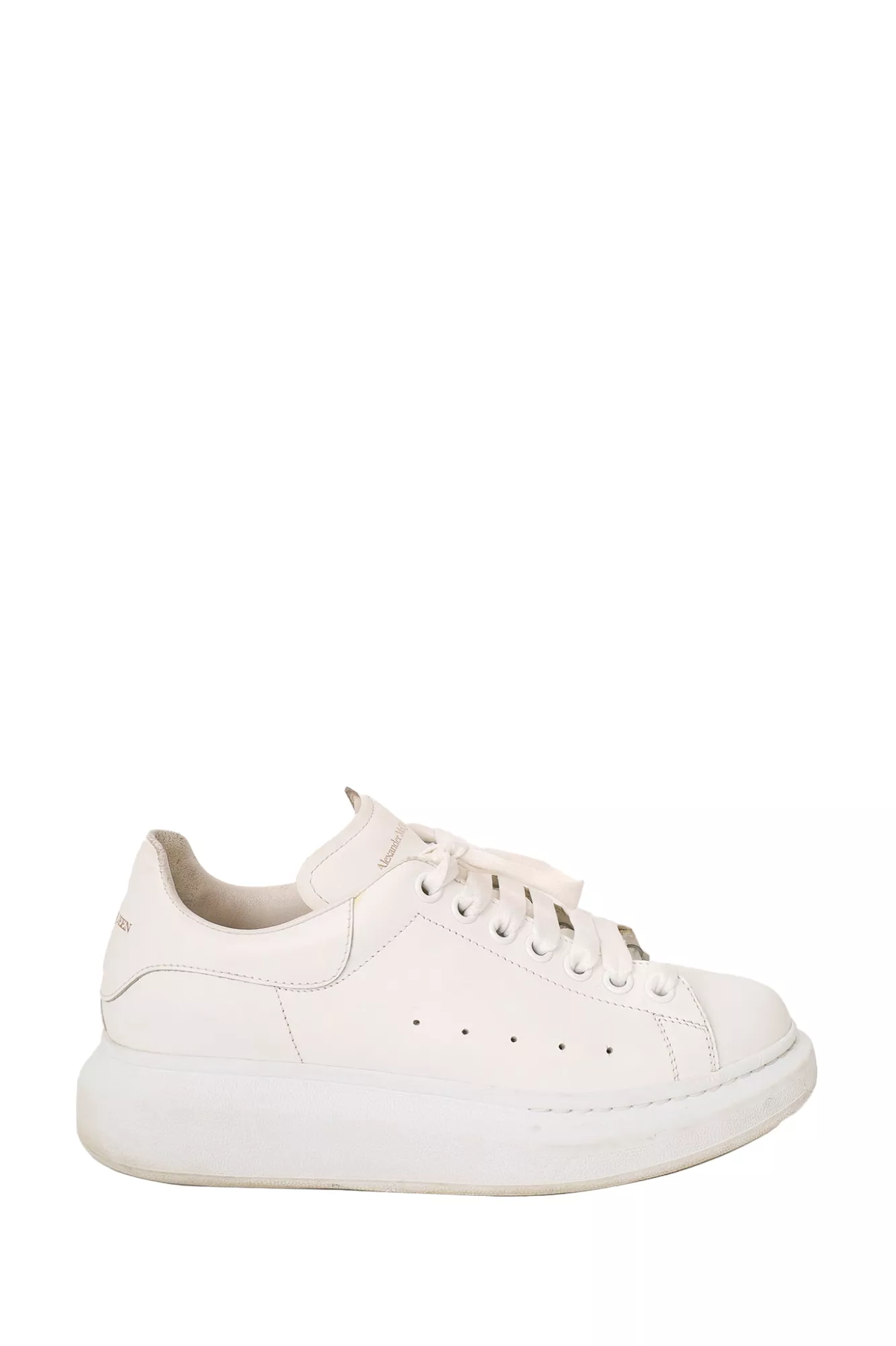 Alexander McQueen white leather sneaker size 40 shop online