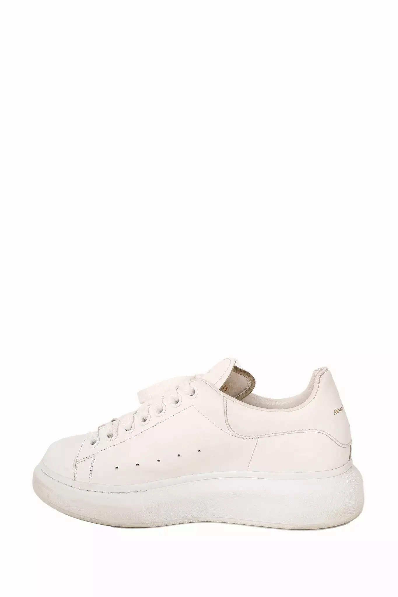 Alexander McQueen white leather sneaker size 40 shop online