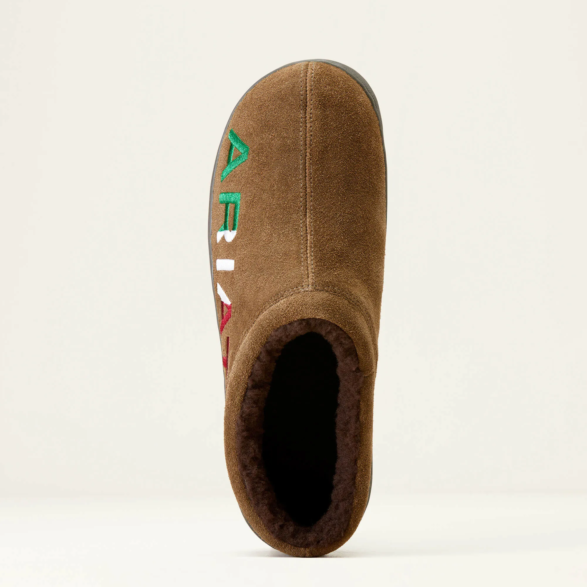 Ariat Hooded Back Slipper with Logo.