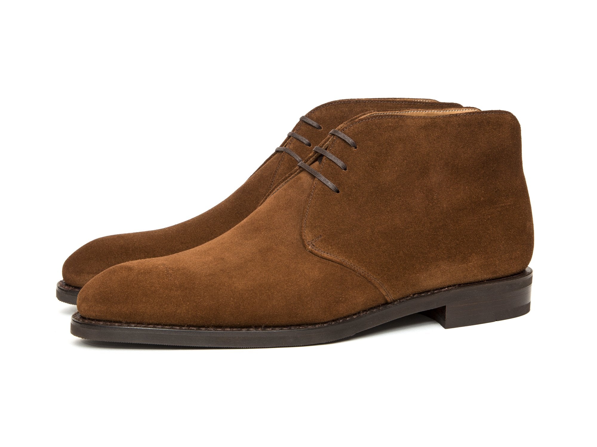 Ballard Snuff Suede MTO Shoes - NGT Last - City Rubber Sole