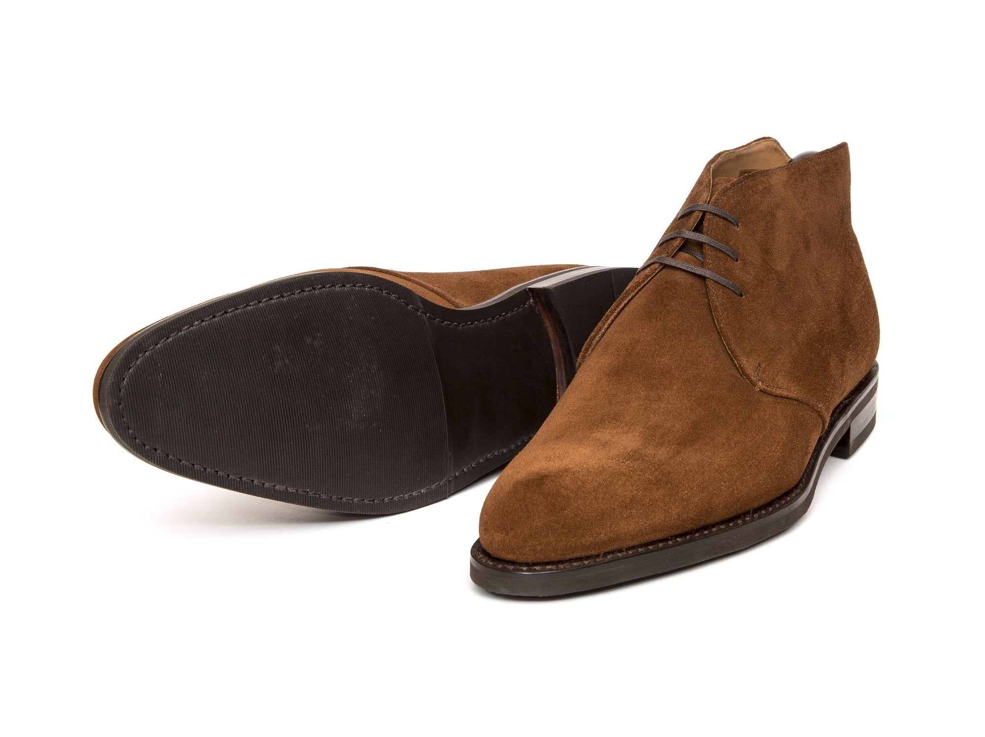 Ballard Snuff Suede MTO Shoes - NGT Last - City Rubber Sole