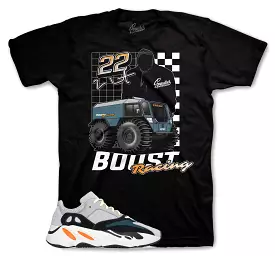 Black Racing Wave Runner Shirt - 700