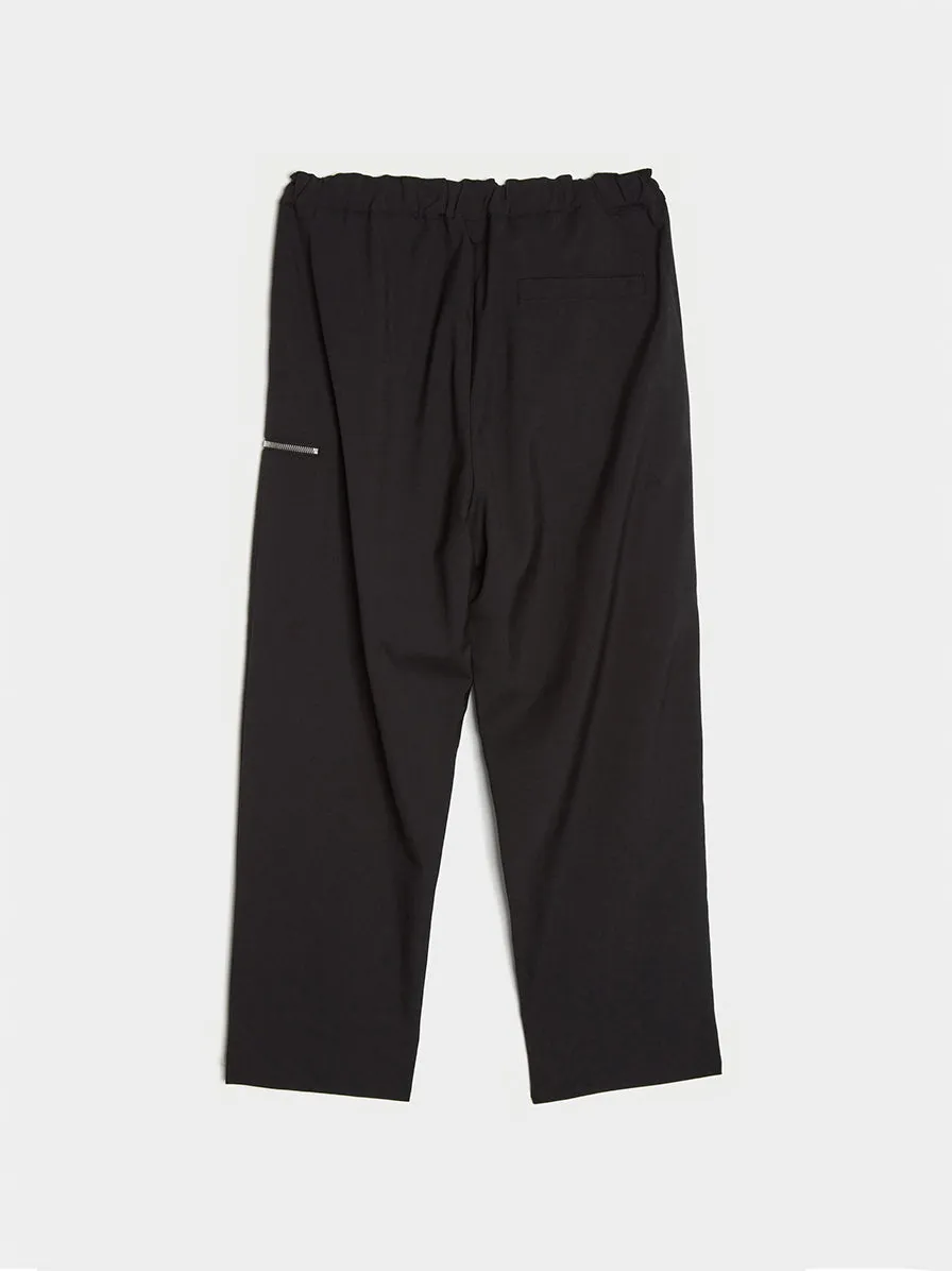 Black Wool Pants- Regs