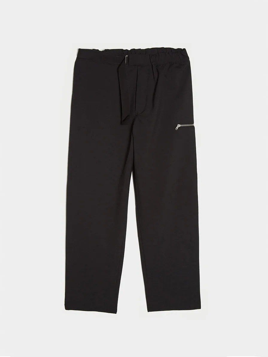 Black Wool Pants- Regs