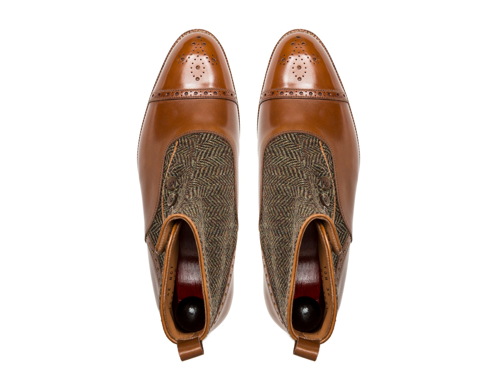 Blue Ridge MTO Maple Calf Forest Tweed NGT Last Natural Single Leather Sole - Shop Now