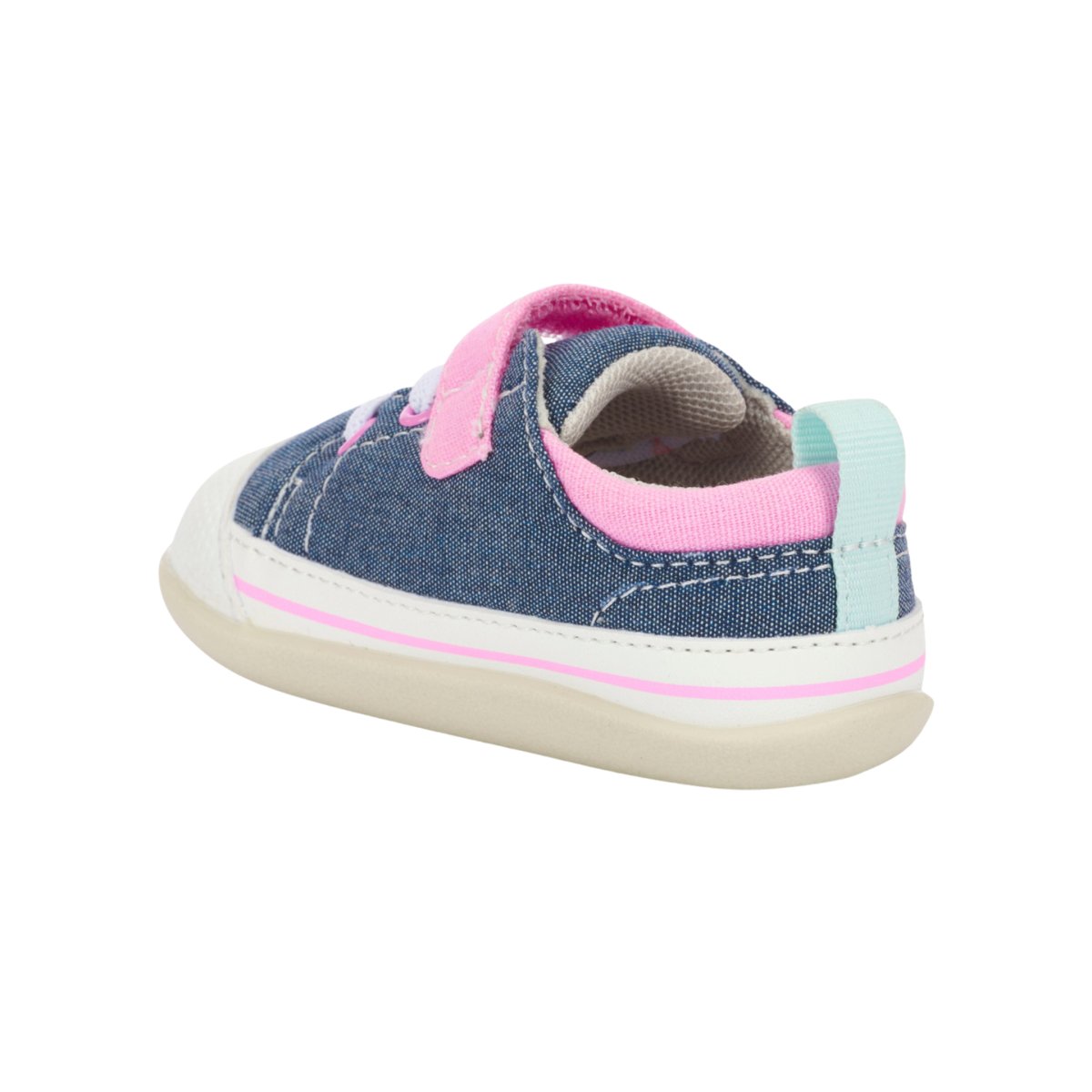 Buy Kai Run Toddler's Stevie Chambray/Pink Shoes - Sizes 3.5-5