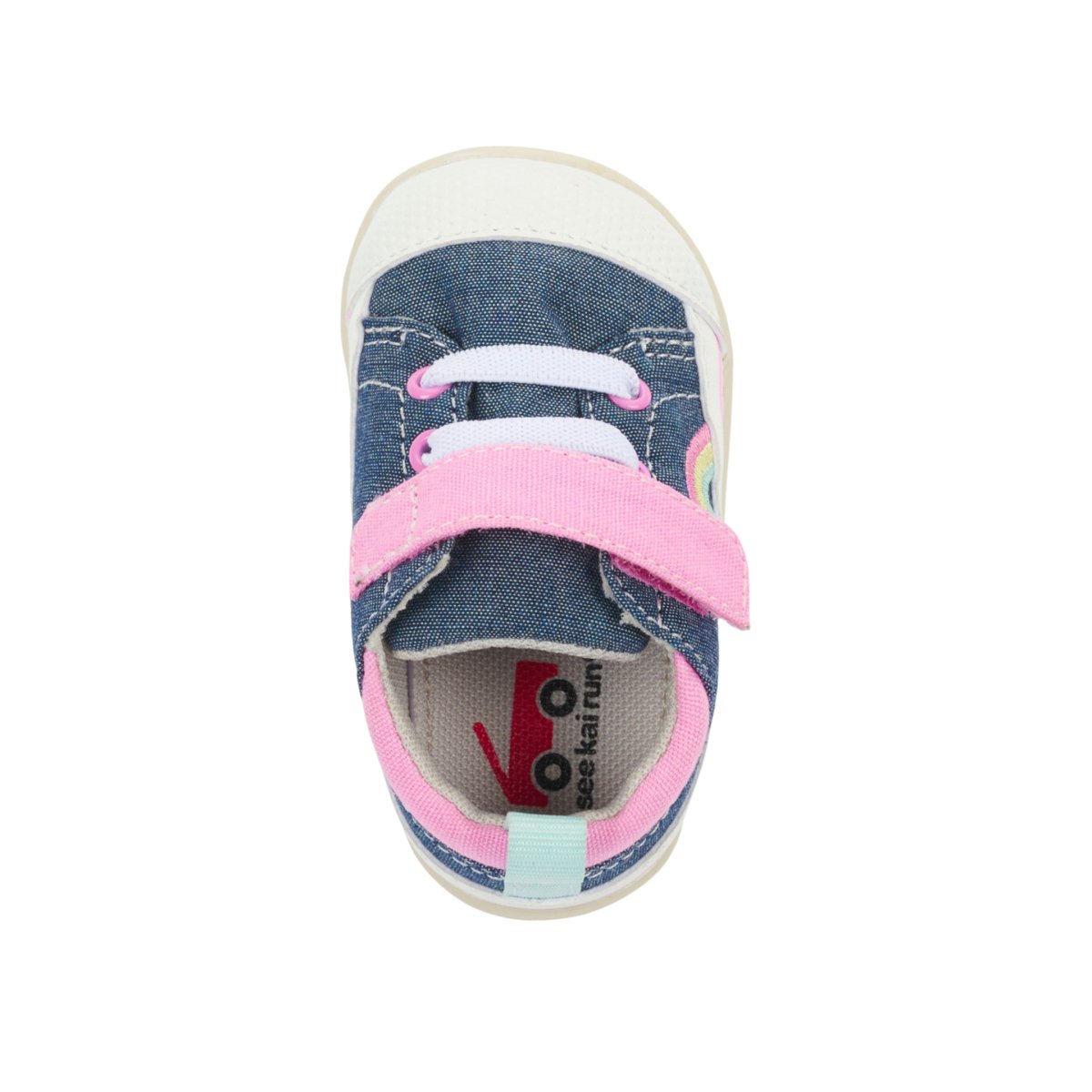 Buy Kai Run Toddler's Stevie Chambray/Pink Shoes - Sizes 3.5-5