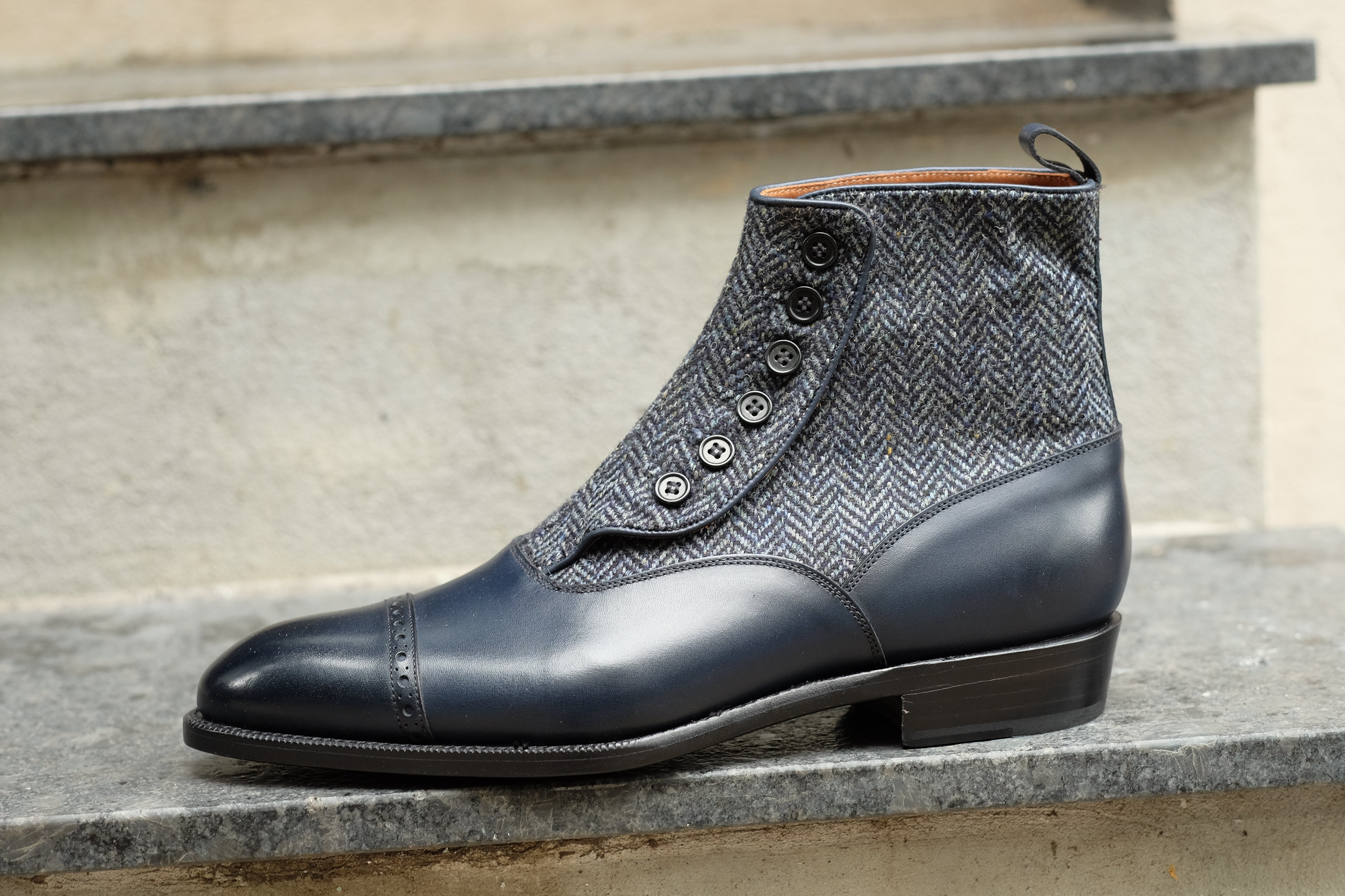 Carkeek II - Midnight Calf Blue Tweed - Shop Now on Google