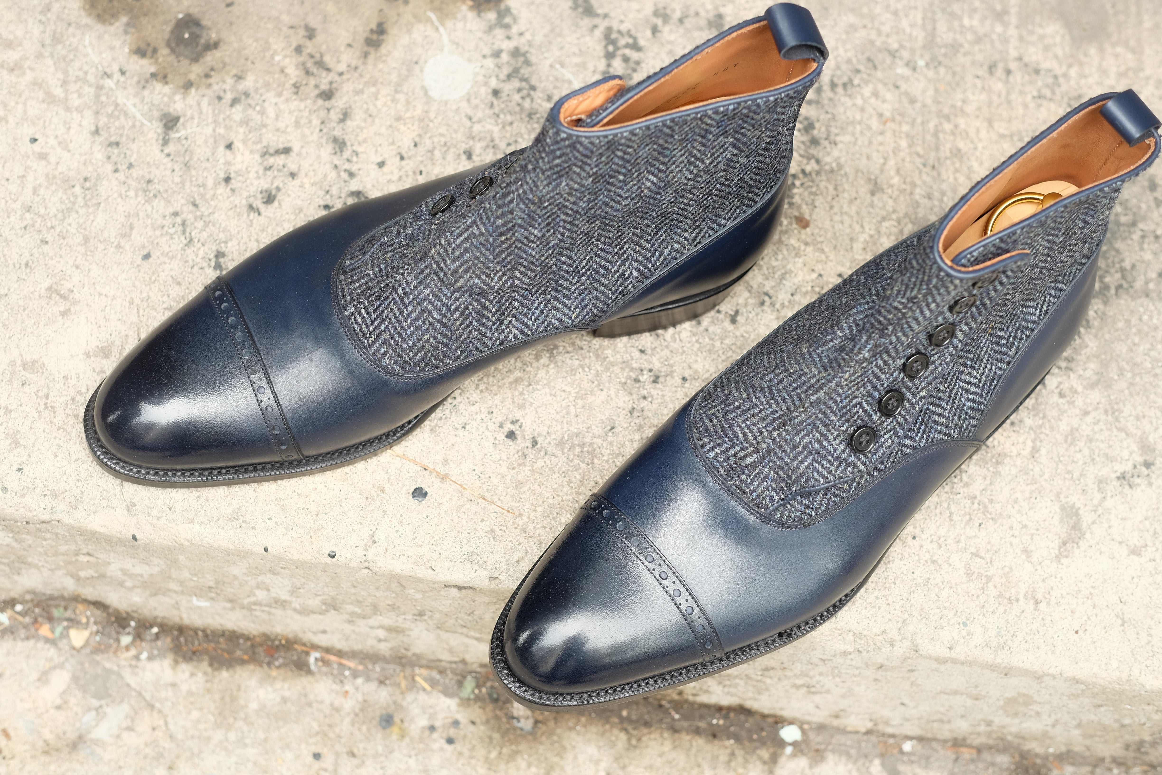 Carkeek II - Midnight Calf Blue Tweed - Shop Now on Google