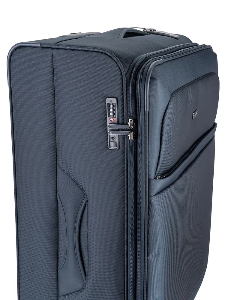 Cellini Microlite Trolley Case Midnight Blue