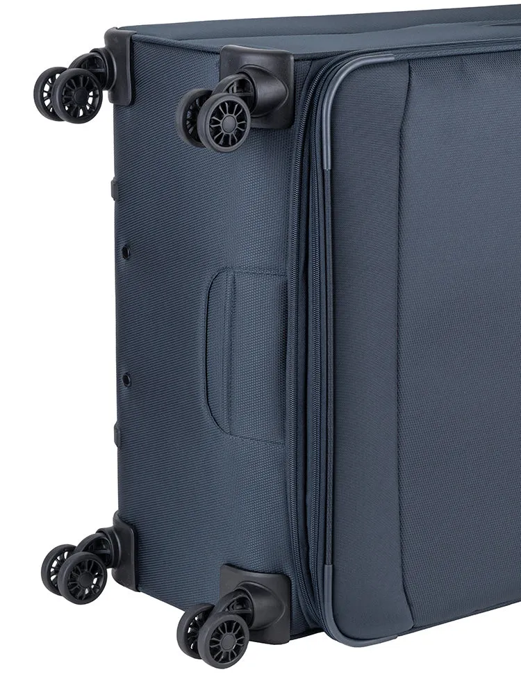 Cellini Microlite Trolley Case Midnight Blue