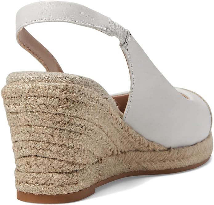 Cole Haan Cloudfeel White Leather Sandals