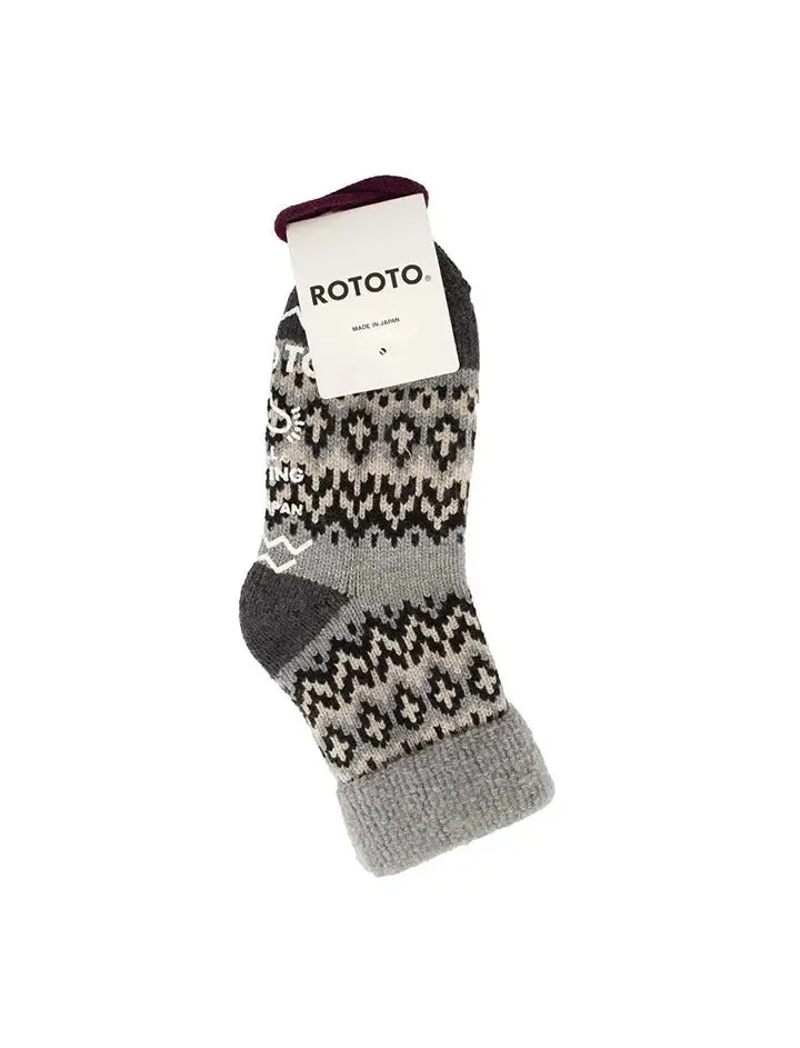 Comfy Room Socks Nordic Grey, RoToTo