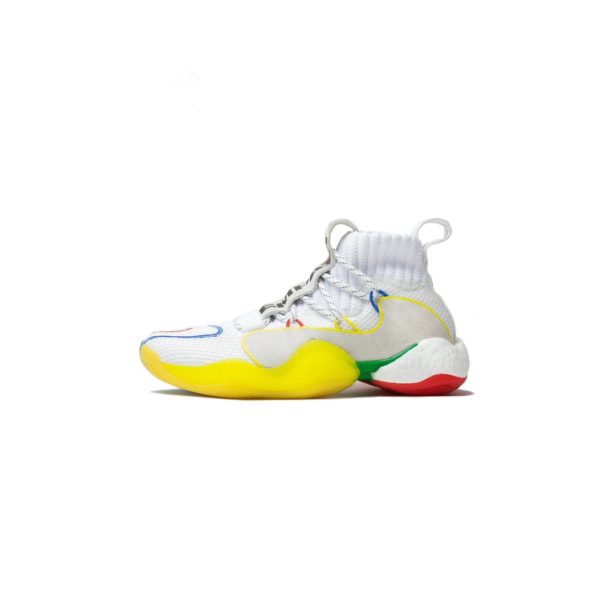 CRAZY BYW LVL X PW - WHITE / MULTI: Boost Your Performance with the Stylish and Dynamic White/Multi Athletic Shoes