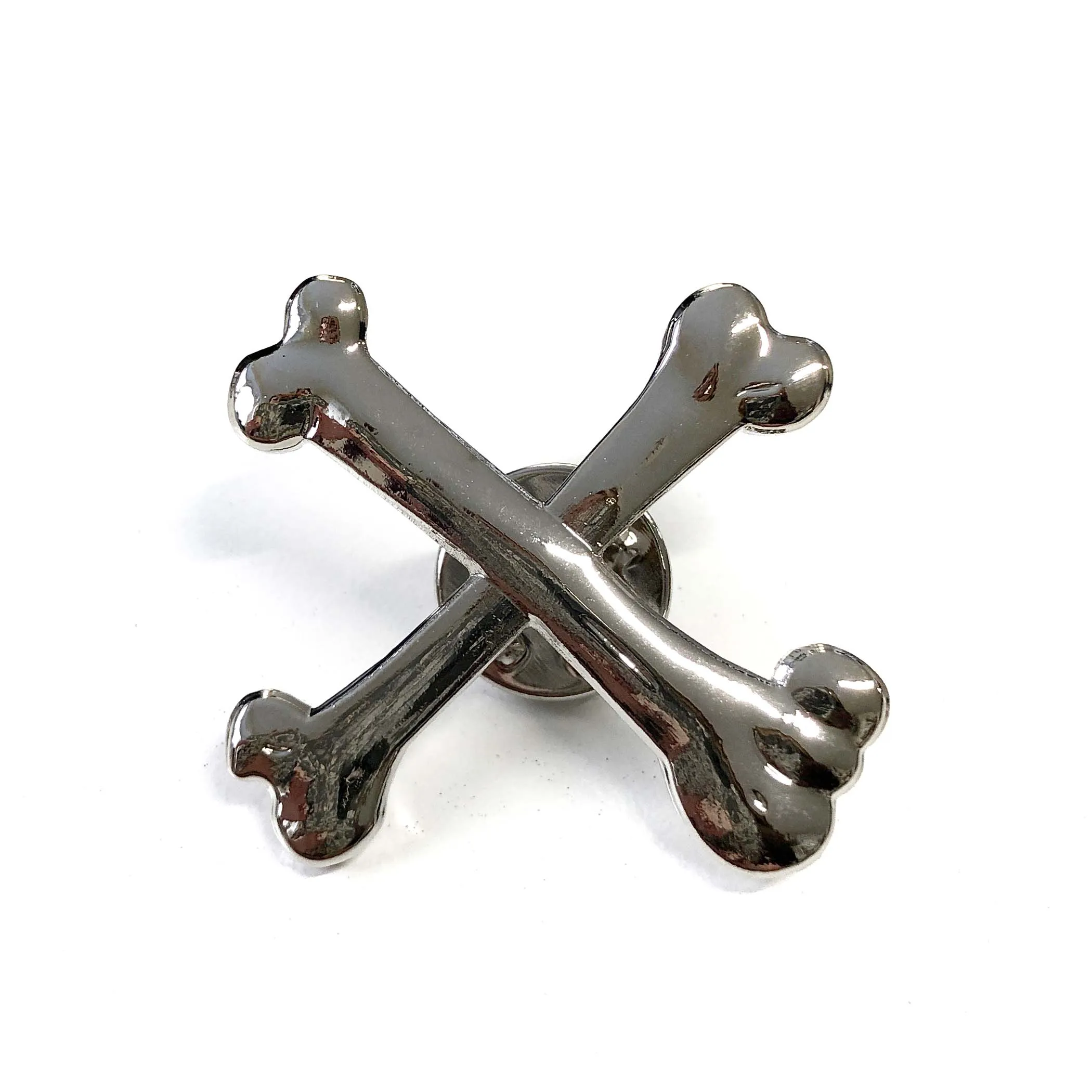 Cross Bones Pin - Pirate Skull Enamel Lapel Pin