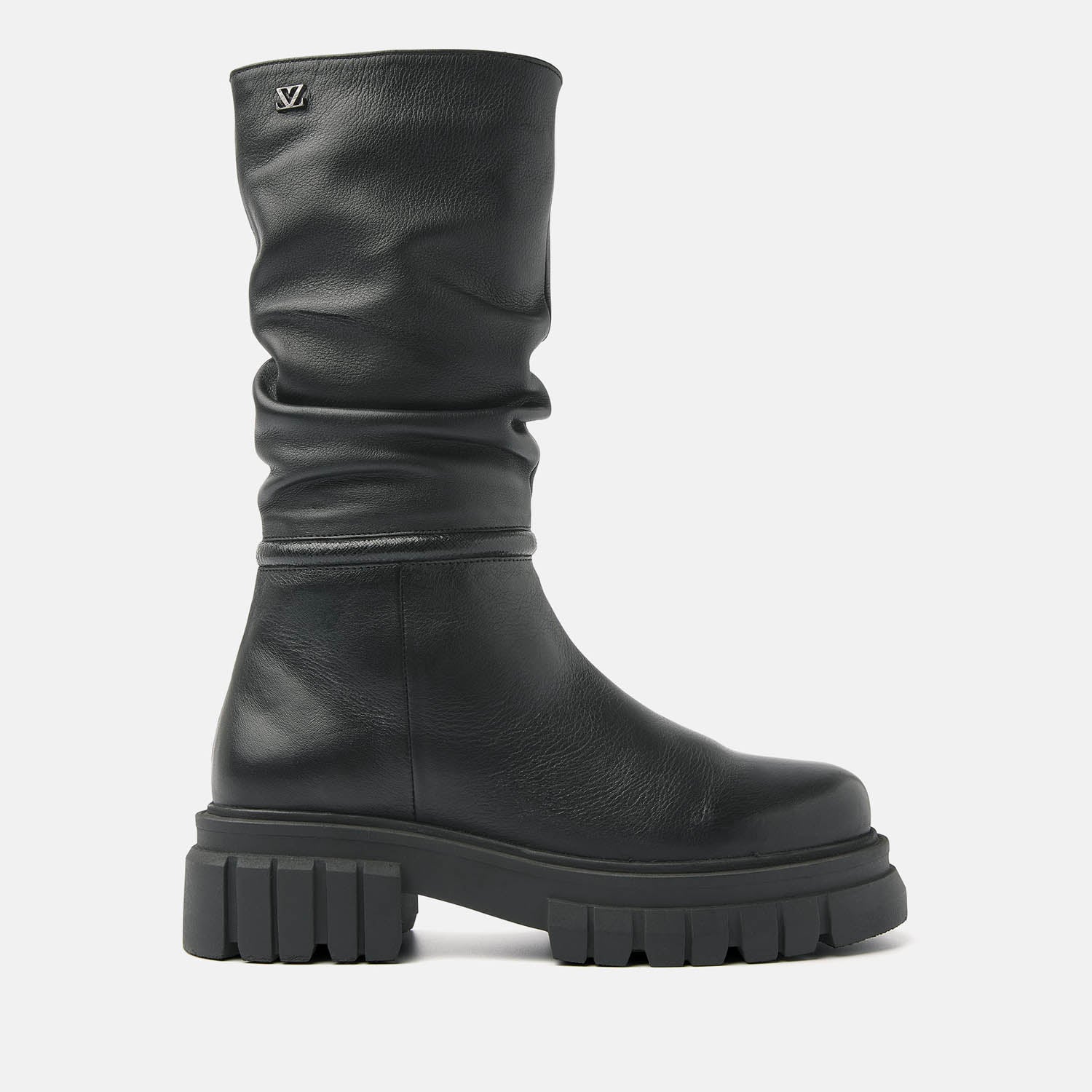 Dames Black Biker Boots