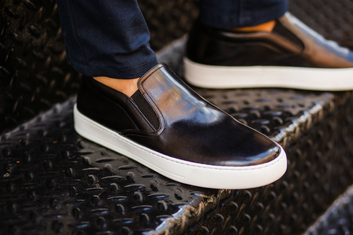 Ellis Slip-On Sneaker - Nero | Shop Now