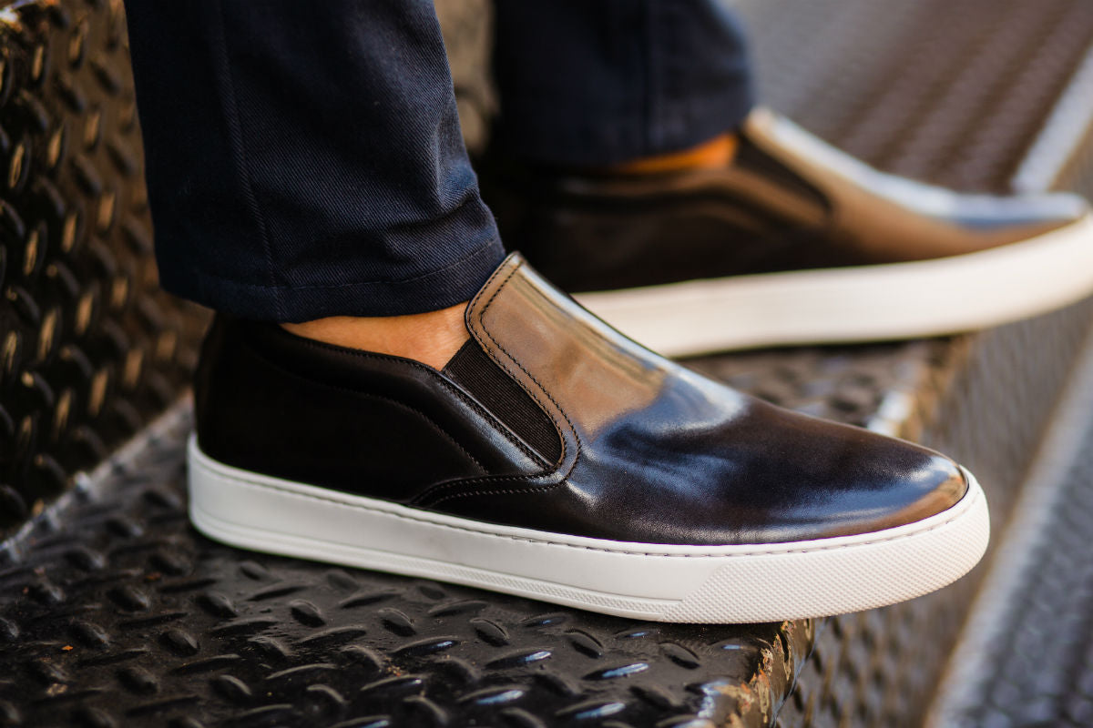 Ellis Slip-On Sneaker - Nero | Shop Now