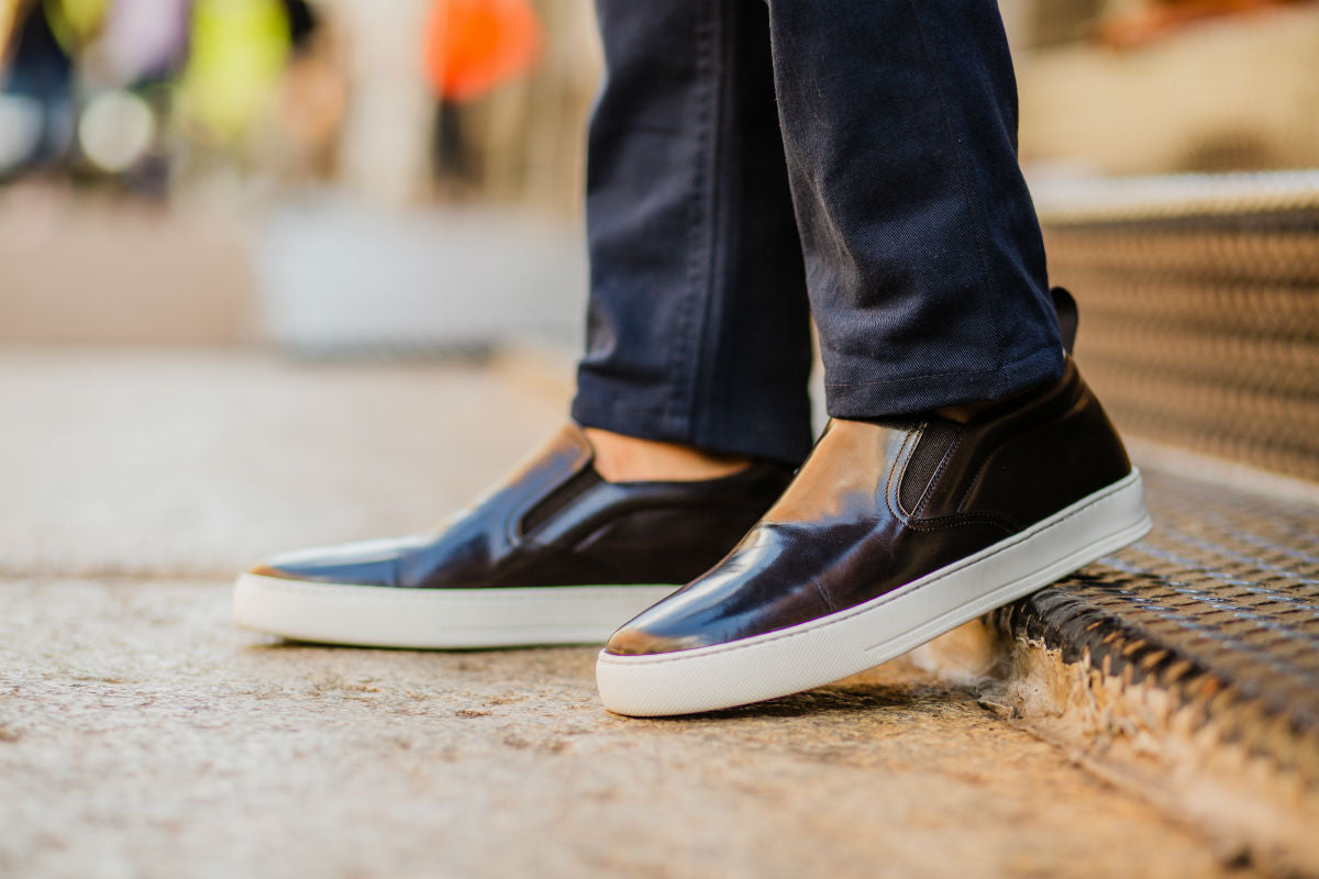 Ellis Slip-On Sneaker - Nero | Shop Now