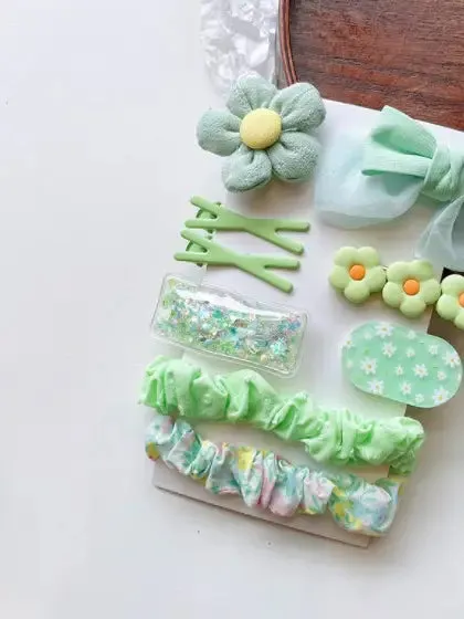 Flower Hair Accessories Bundle